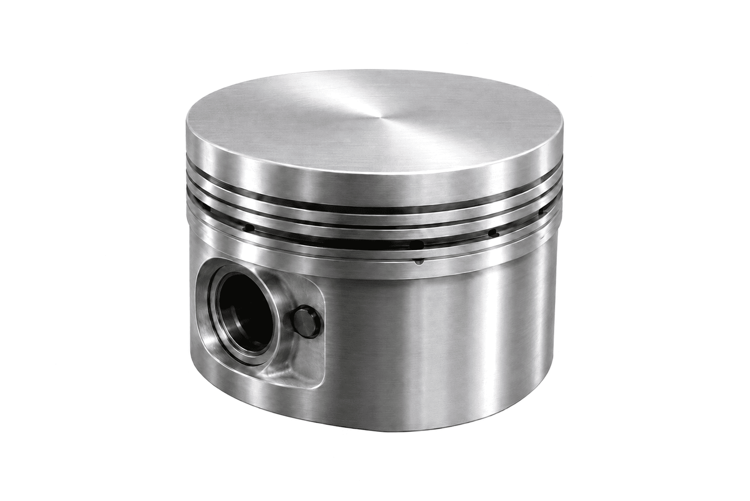 Clean piston crown after ultrasonic combustion chamber cleaning